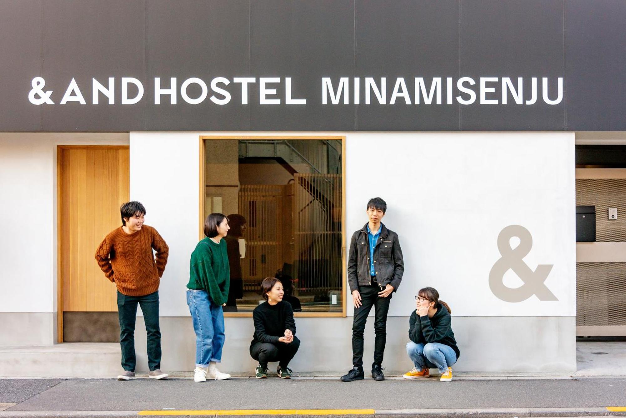 &And Hostel Minamisenju Tokyo Eksteriør bilde